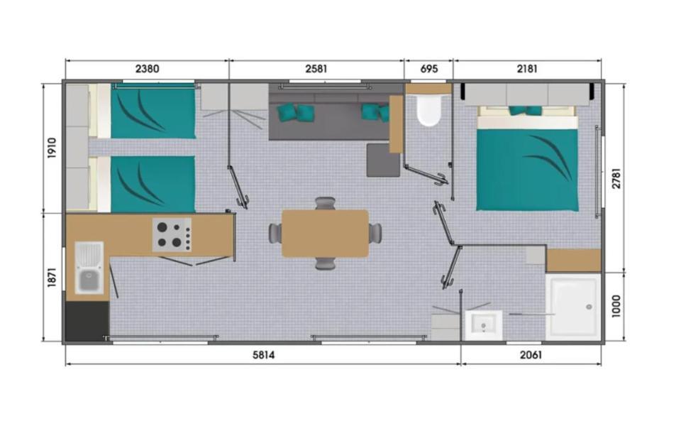 Casita - Mobil Home - Camping - Mobilhome De Particulier Dans Un Camping La Garde-Freinet Dış mekan fotoğraf